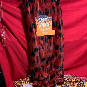 Crypt Couture Plush Throw Blanket 50x70